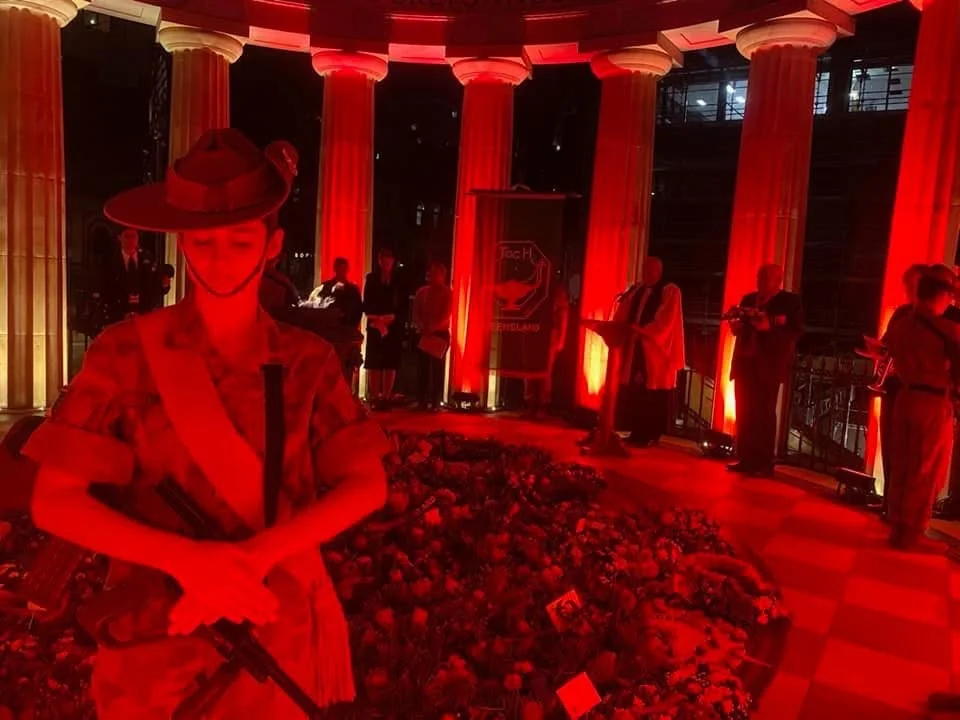 Standing guard at the Eternal Flame, 2021