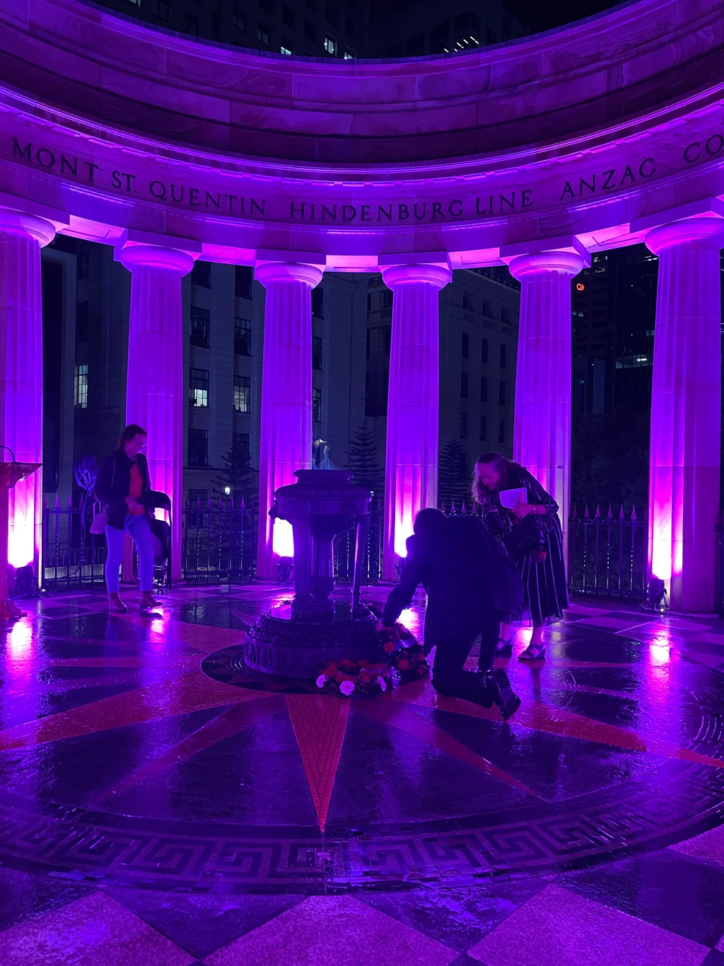 Wreaths laid at the Shrine, 2023