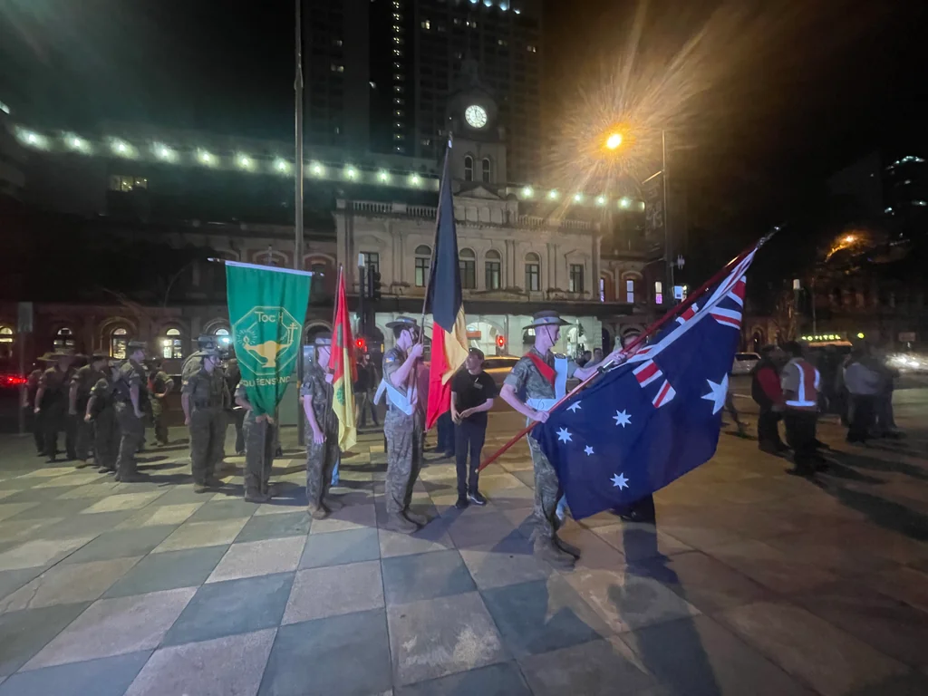 The cadet honour guard, 2024