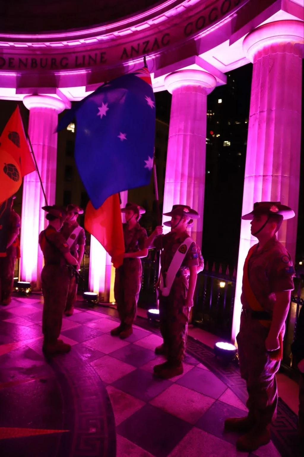Cadets at the service