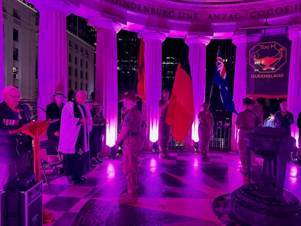 Address at the service