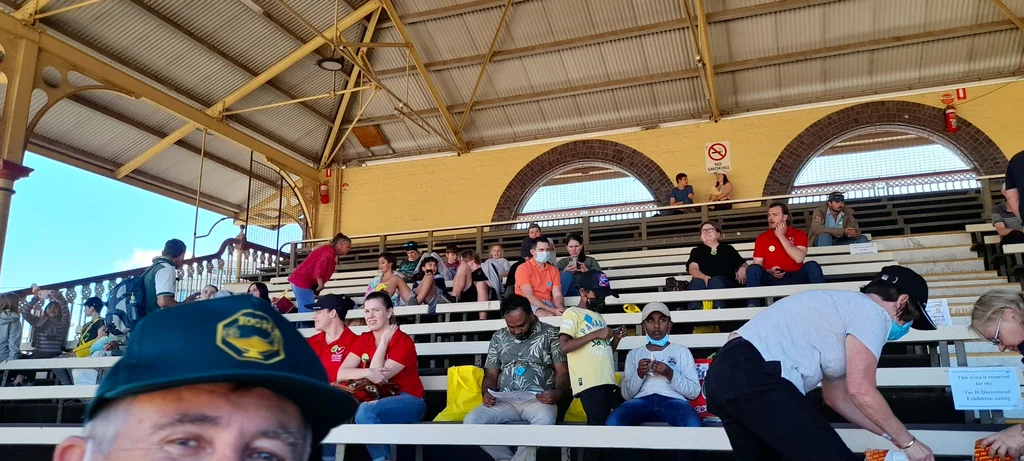 The John McDonald Stand at the Ekka, reserved for Toc H Queensland guests